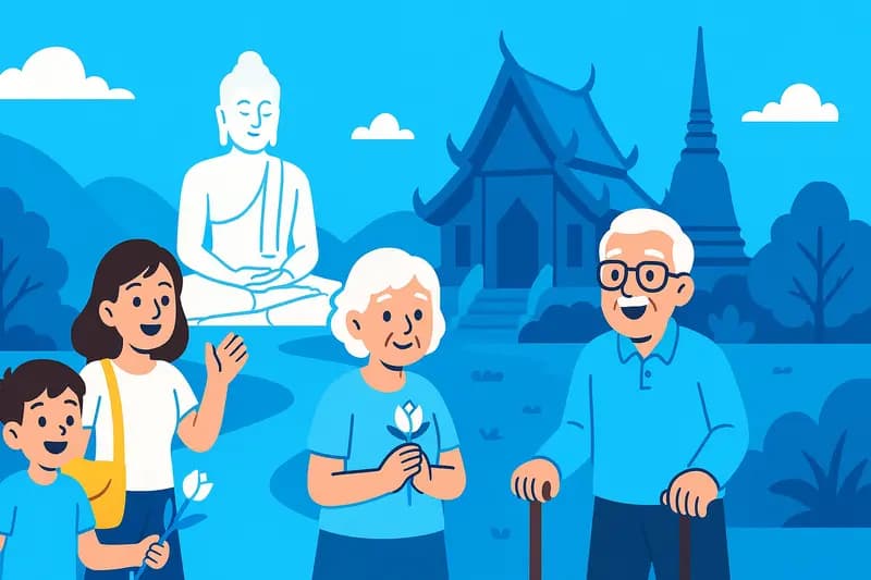 ทริปบุญสุขใจ กับครอบครัว: วางแผนเที่ยววัดอย่างไรให้ทุกคนแฮปปี้