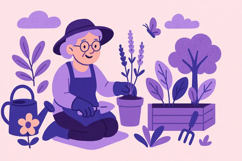 ทำสวนบำบัดใจ: ปลูกต้นไม้ ปลูกสุขให้ชีวิตวัย 40+