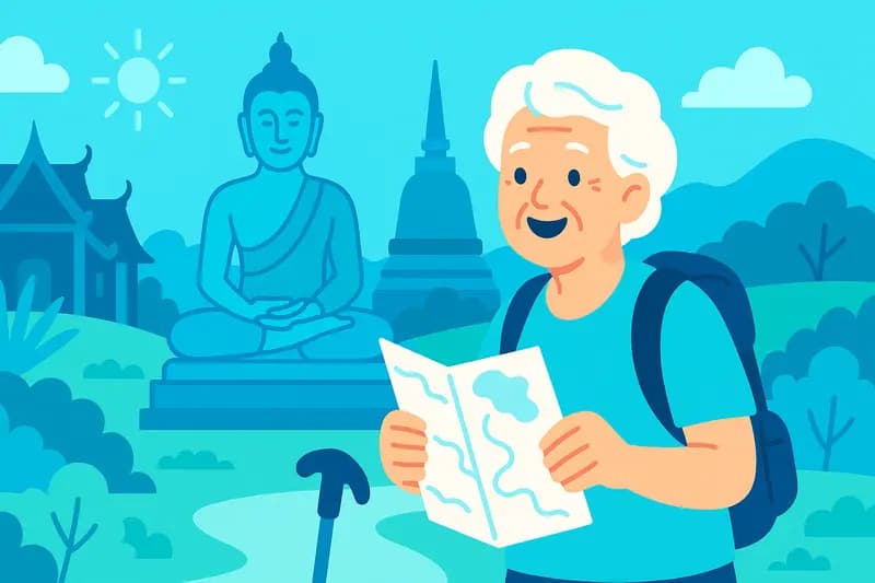 ท่องเที่ยวสายบุญ: เติมพลังใจให้ชีวิตในวัยเก๋า