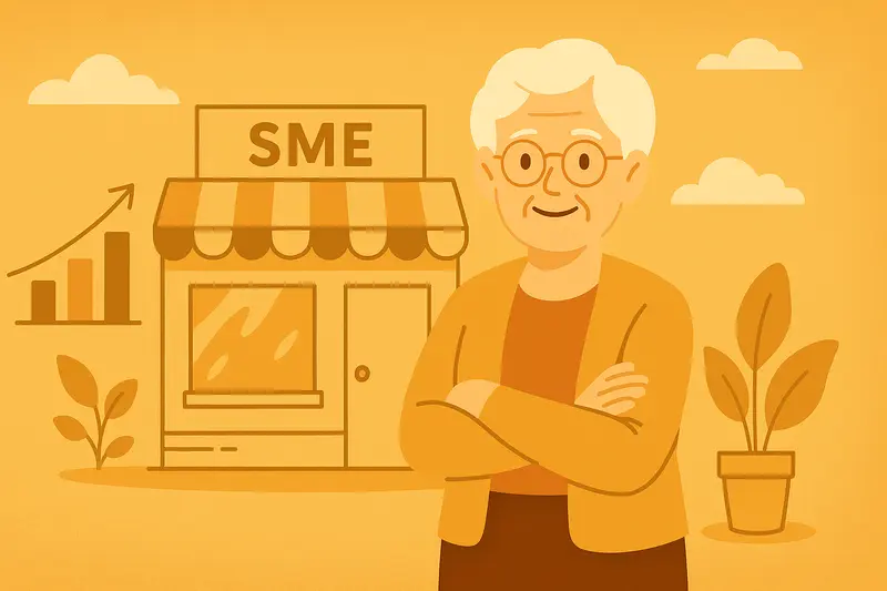 เกษียณแล้วไง? มาสร้างธุรกิจ SME ให้เติบโตอย่างยั่งยืนในวัย 40+ กันเถอะ